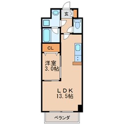 ディアコート白川の物件間取画像